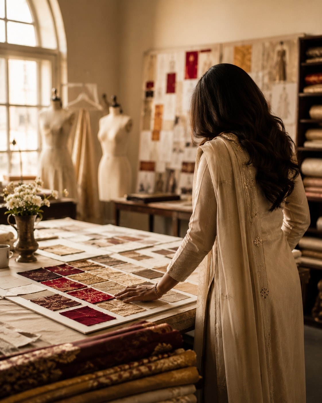 Inside the Urban Adda atelier