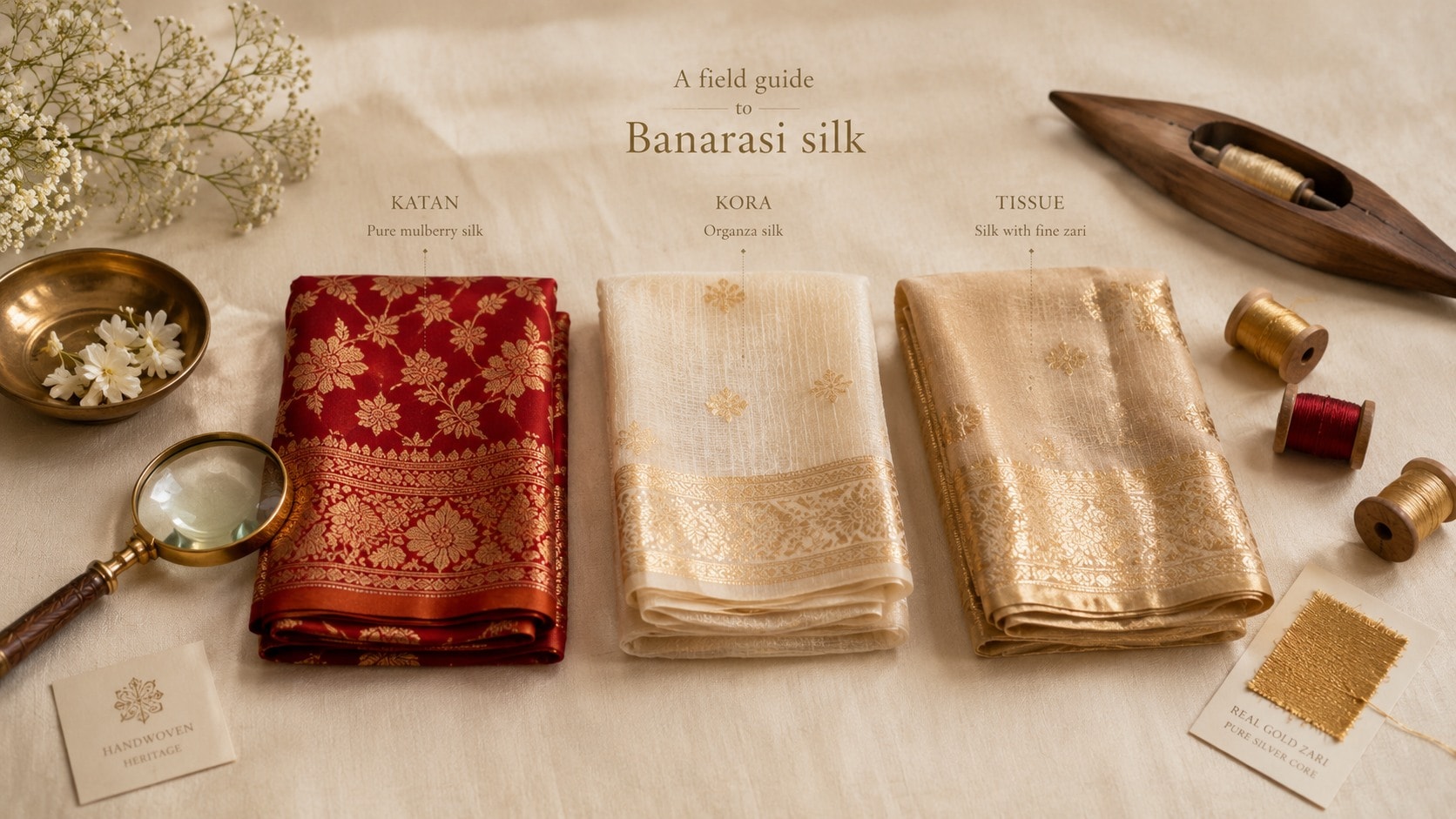 A field guide to Banarasi silk